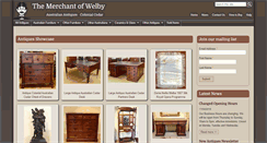 Desktop Screenshot of merchantofwelby.com.au